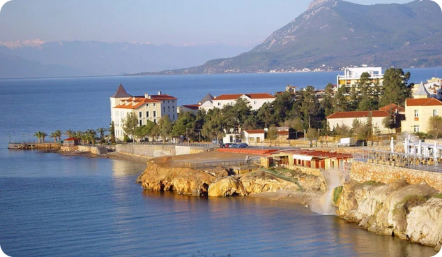 Kitesurfing Paralia Island