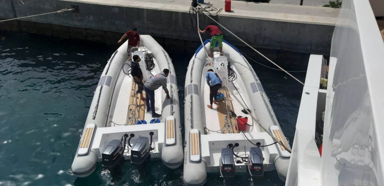 boat trip and kitesurfing